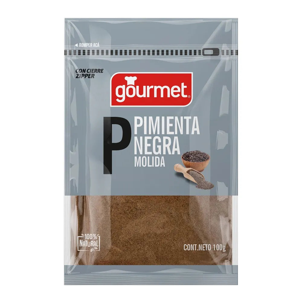 Pimienta molida Gourmet 100 gr