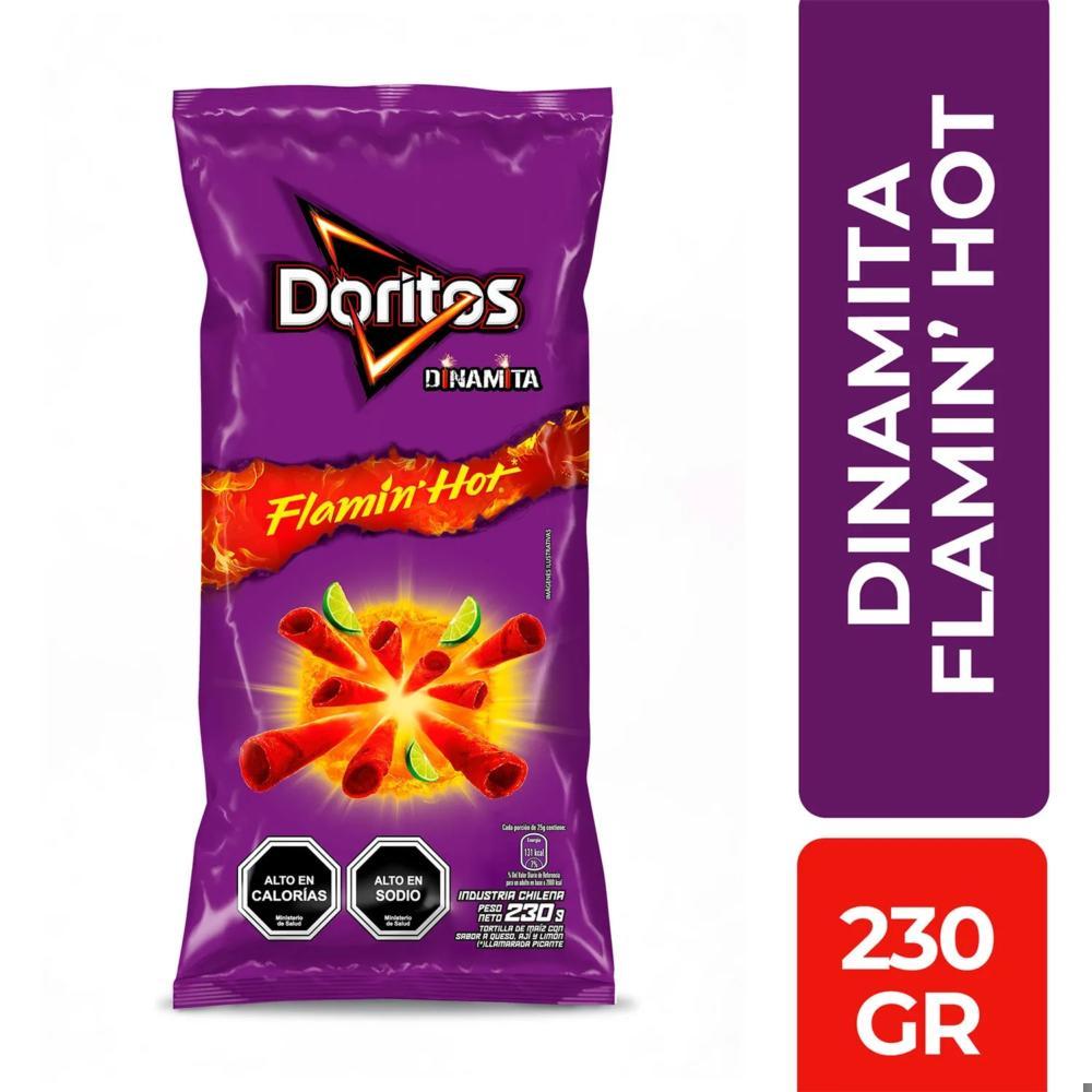 Doritos dinamita flamin hot 230 gramos