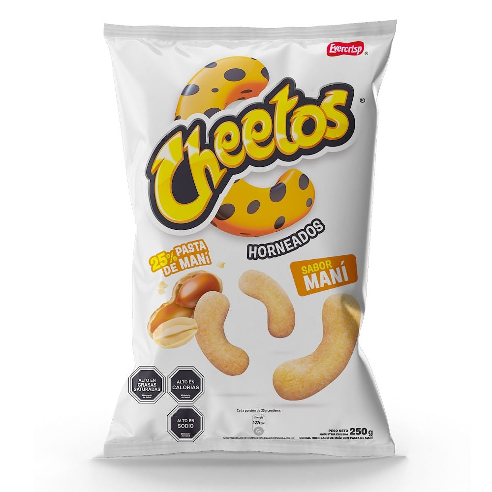 Cheetos maní 250 gramos