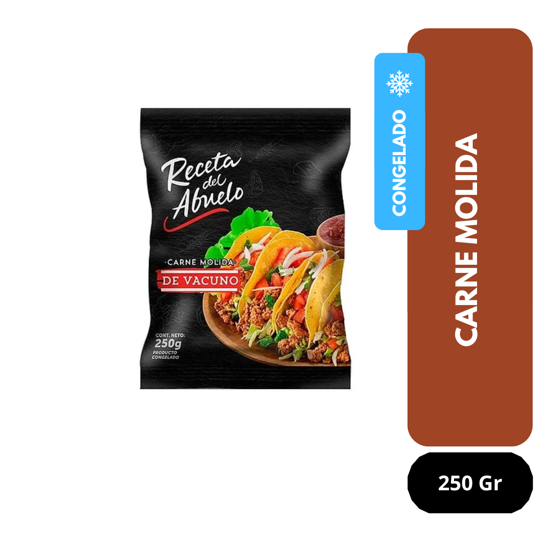 Carne Vacuno Molida Receta del Abuelo 250 Gr