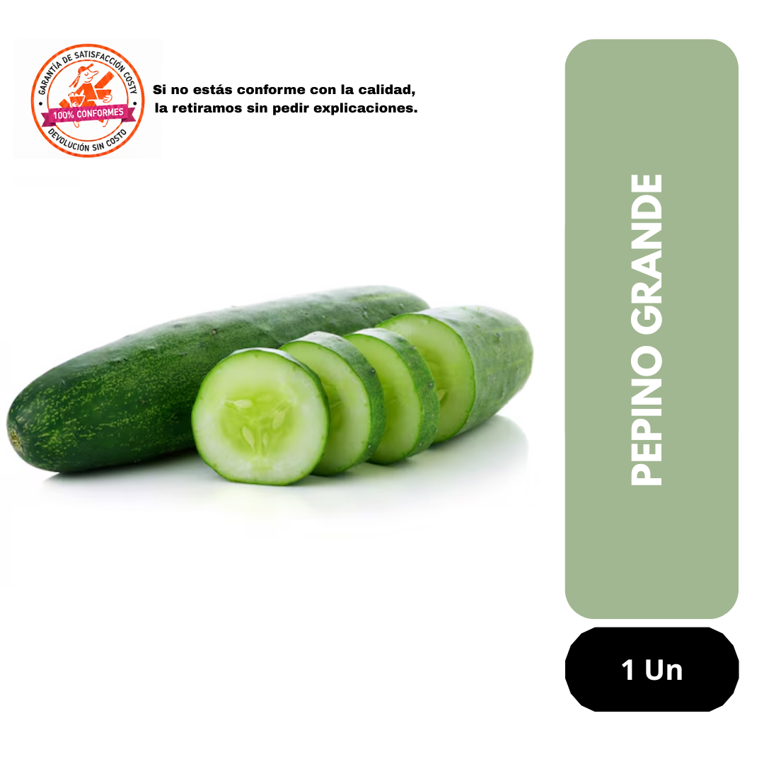 Pepino Unidad Grande