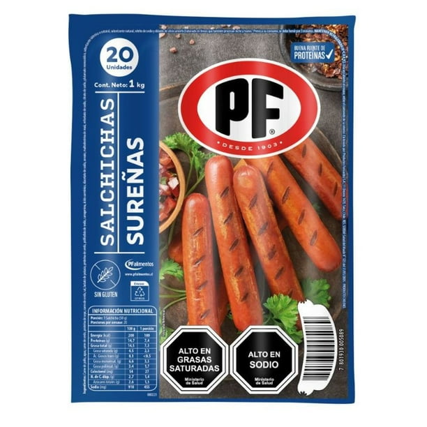Salchicha sureña PF 20 unidades