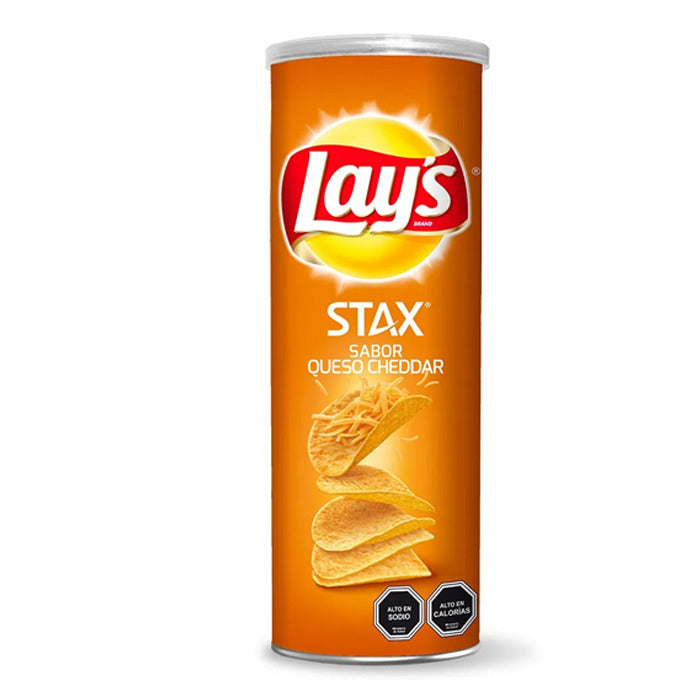 Lays stax cheddar 134 gramos