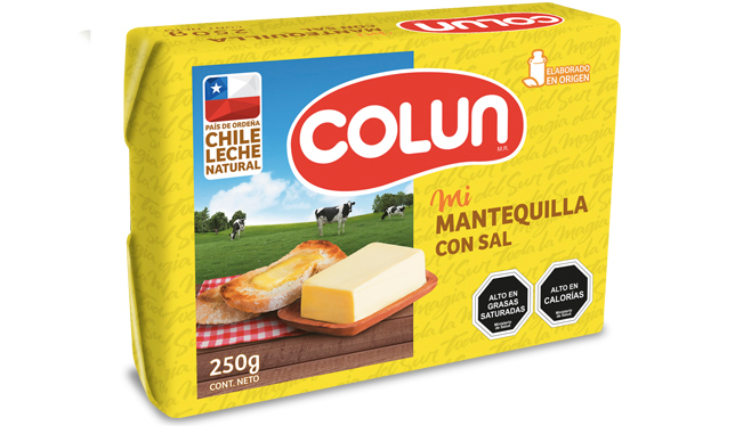Mantequilla Colun 250 gramos c/ sal