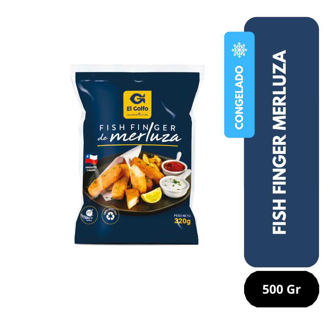 Merluza 320 gramos Fish Finger El Golfo