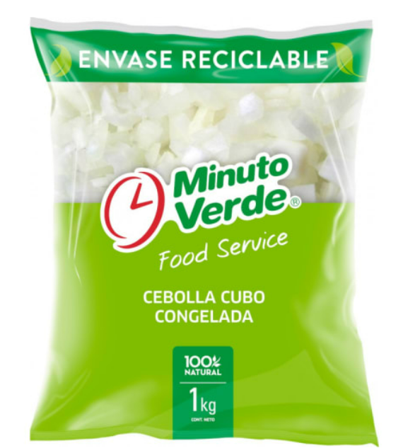 Cebolla Picada 1kg Minuto Verde