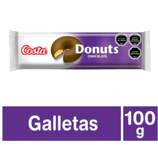 Galletas Donuts Costa 100gr Tradicional