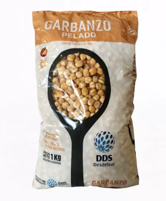 Garbanzos blancos De Reyes sin piel 1 kg