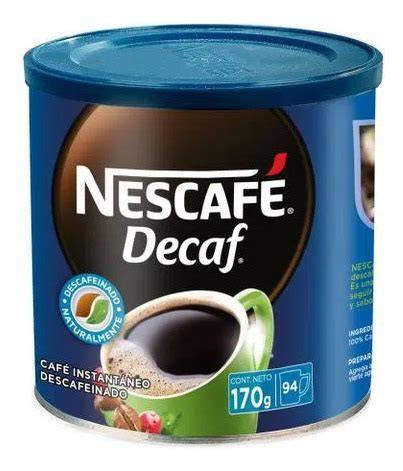 Nescafe decaf tarro 170 gramos