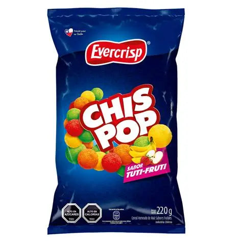 Chispop tutti fruti 220 gramos