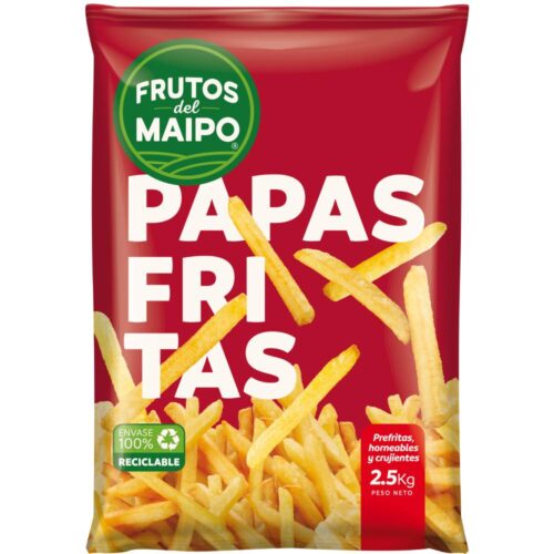 Papas prefritas Frutos del Maipo 2,5 Kg