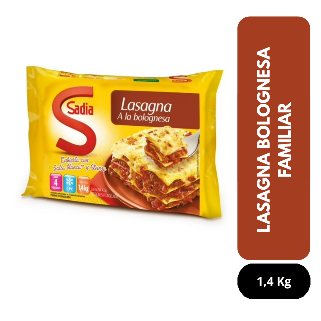 Lasagna Bolognesa 1,4 Kg Sadia