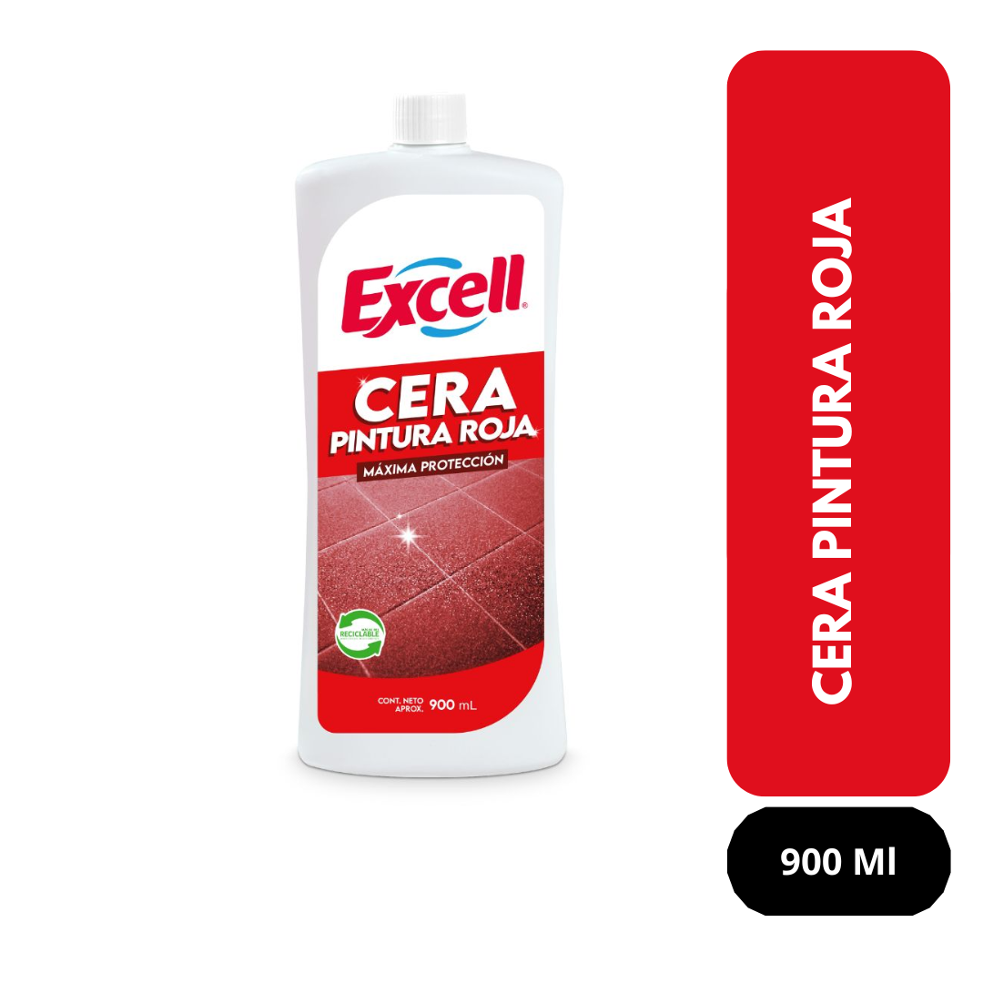 Cera Pintura Roja Excell 900 Ml