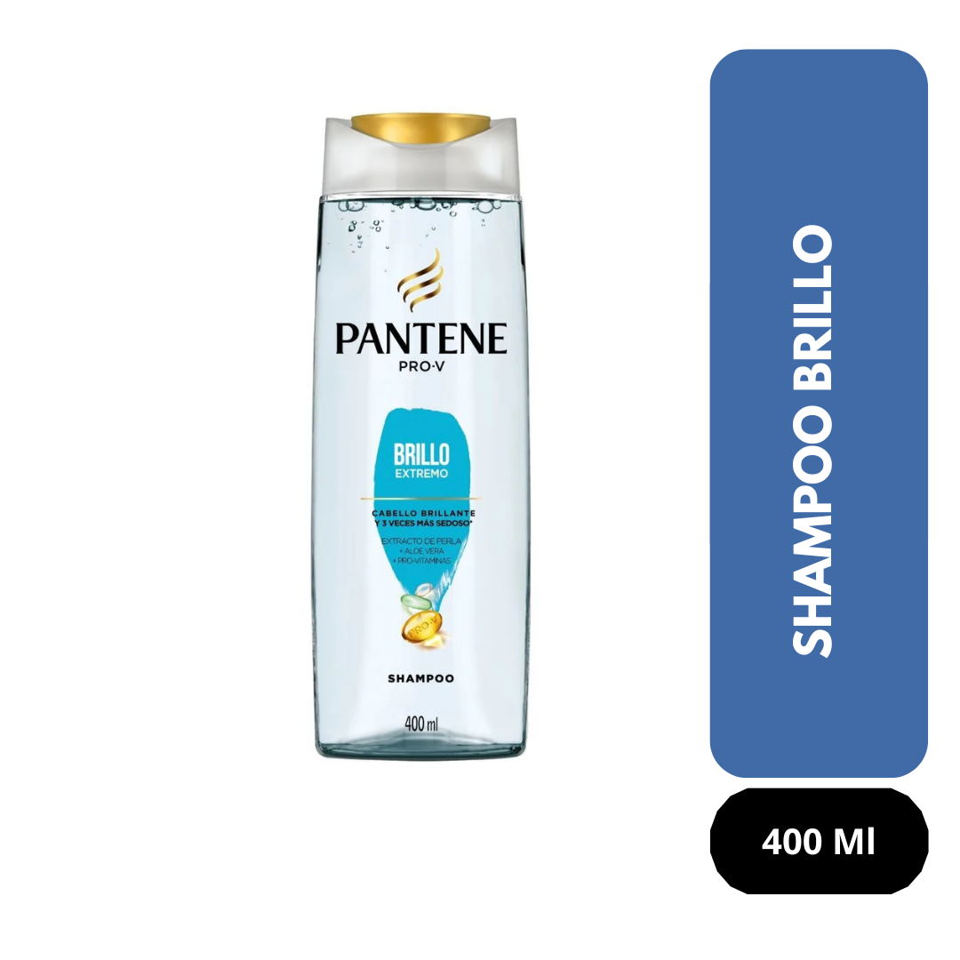 Shampoo Pantene brillo extremo 400 Ml