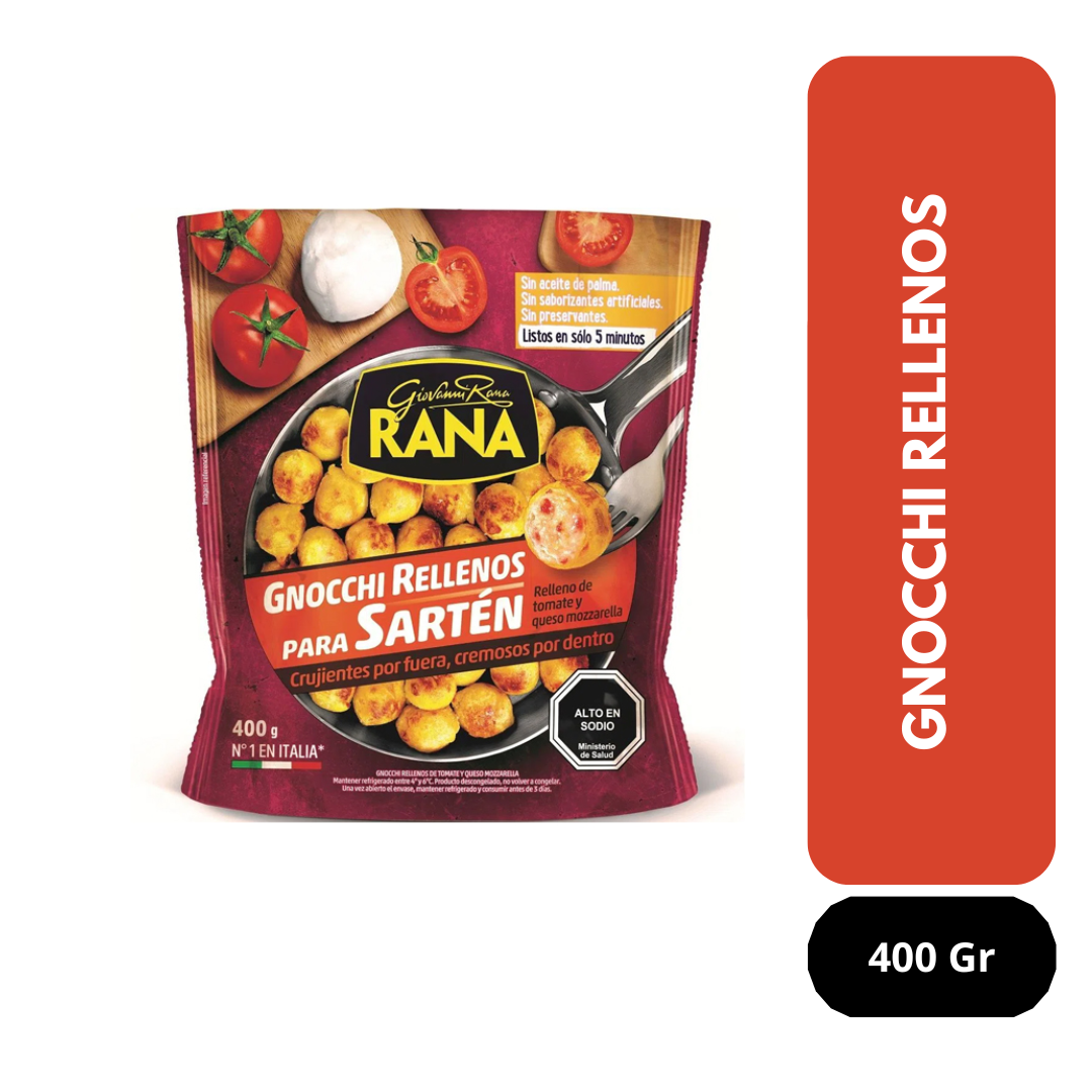 Gnocchi con tomate y queso mozarella Rana 400 g
