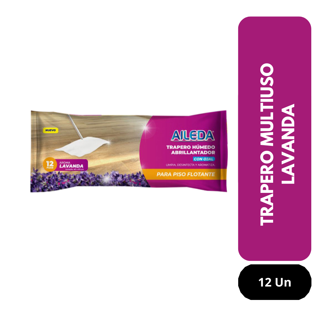 Trapero Multiuso Lavanda con ojal Aileda 12 un