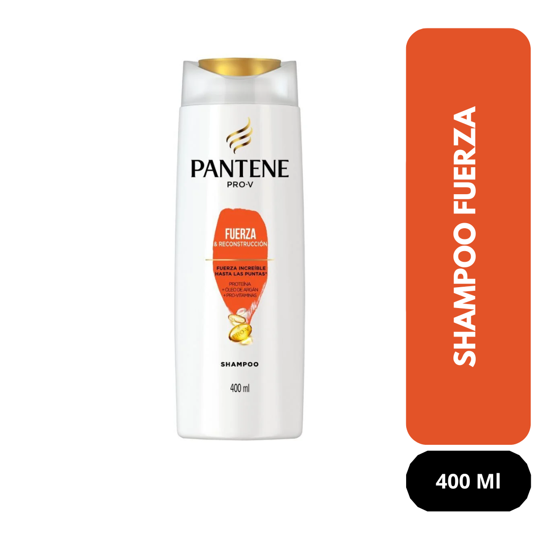 Shampoo Pantene fuerza 400 Ml