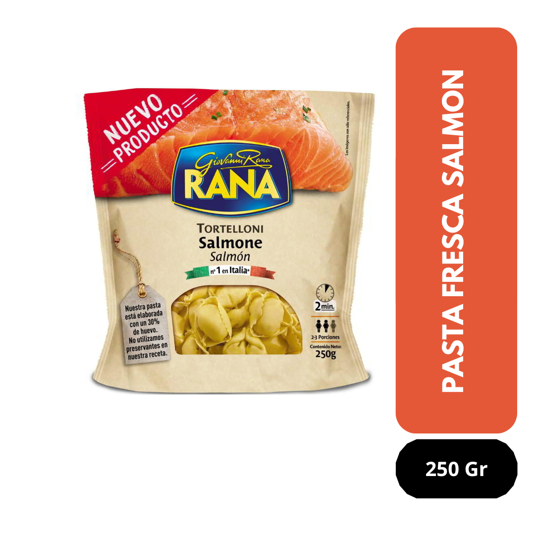 Pasta Fresca tortelloni salmón Rana 250 g