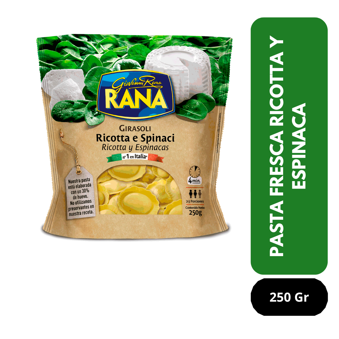 Pasta Fresca girasoli ricotta espinaca Rana 250 g