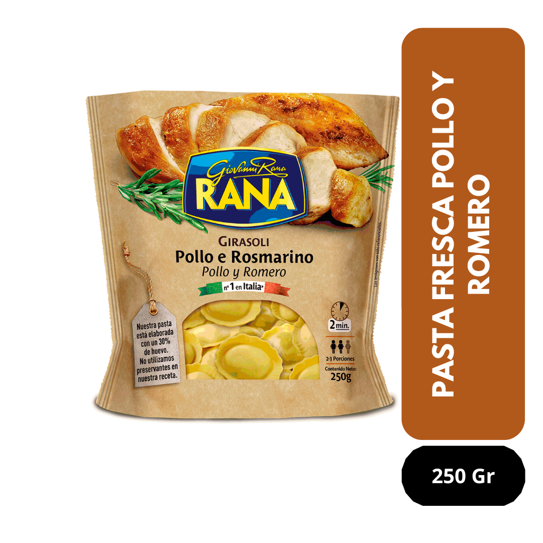 Pasta Fresca girasoli pollo romero Rana 250 g