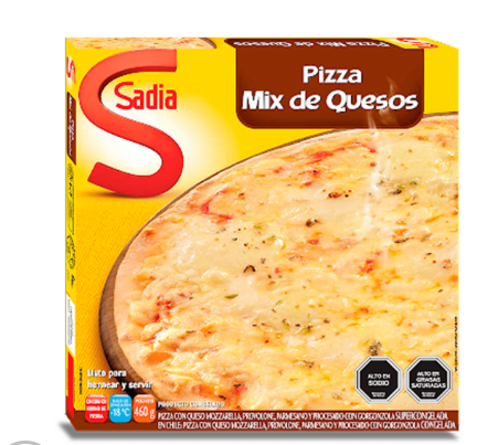 Pizza Sadia 4 Quesos