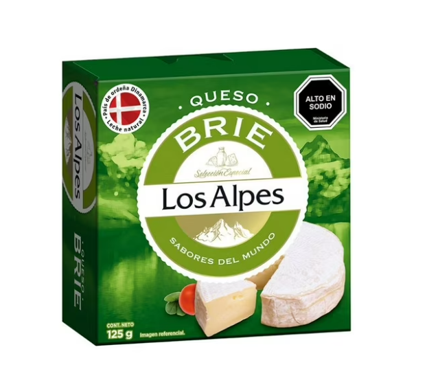 Queso Brie Los Alpes 125gr