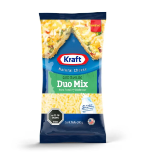 Queso Granulado Duo Mix Kraft 200gr