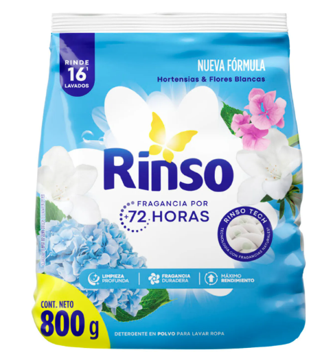 Rinso 800 gramos