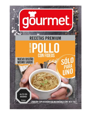 Consomé de pollo Gourmet 15 gramos