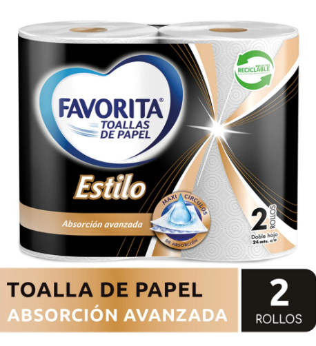 Toalla Papel Favorita 2 x 24 m