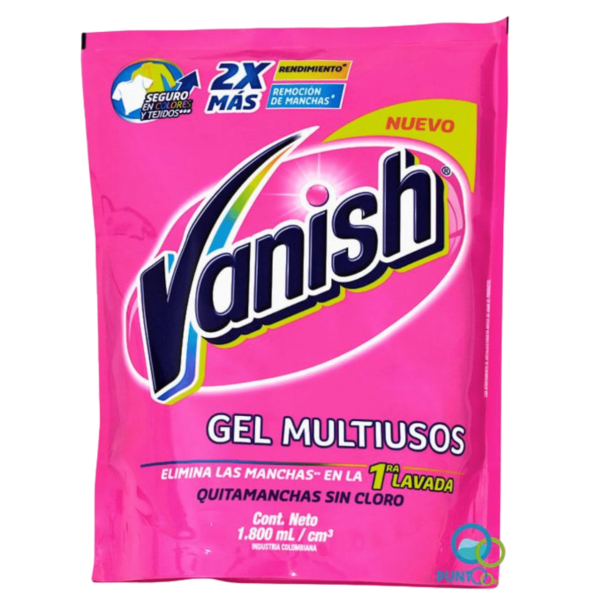 Vanish quitamanchas en gel 1,8 Lt