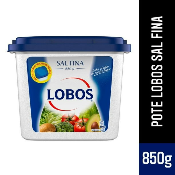 Sal Fina Lobos pote 850 gramos