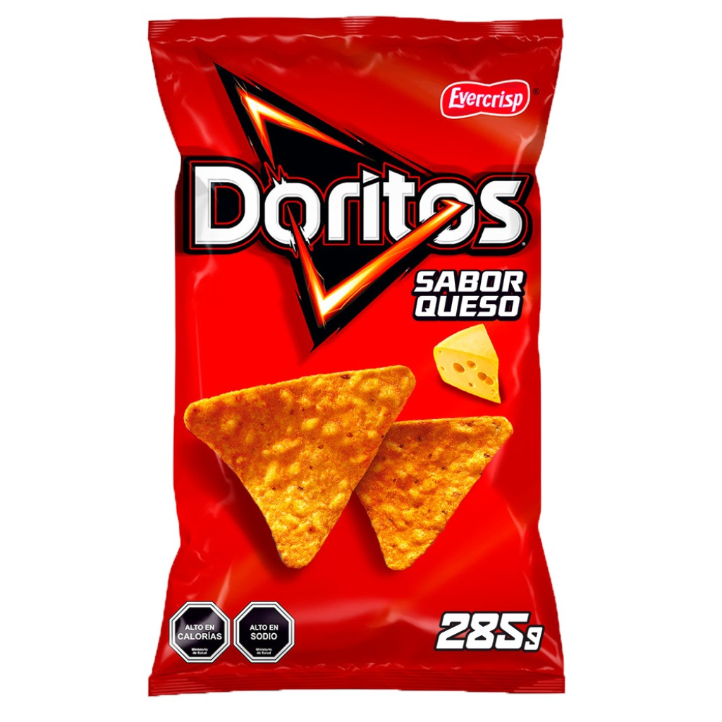 Doritos queso 285 gramos