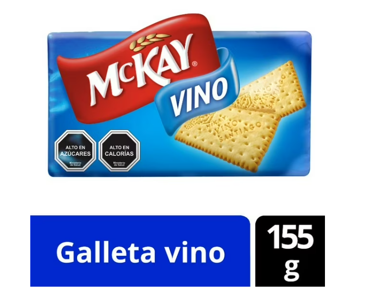 Galleta McKay Vino 155gr