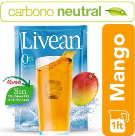 Jugo en polvo Livean Mango