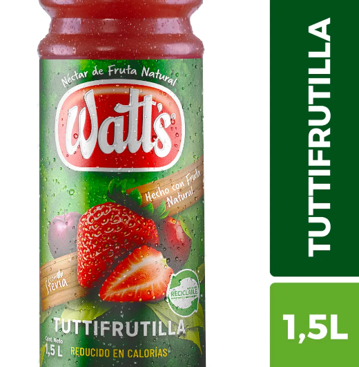 Jugo Watts Tuttifrutilla 1,5 Lt