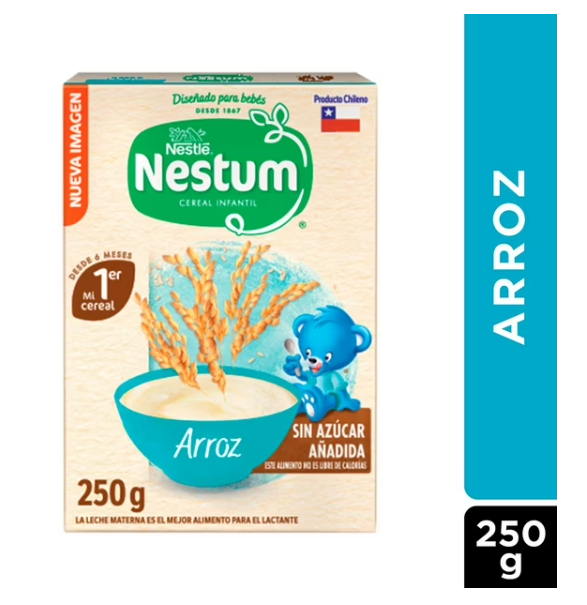Cereal infantil Nestum Arroz 250gr