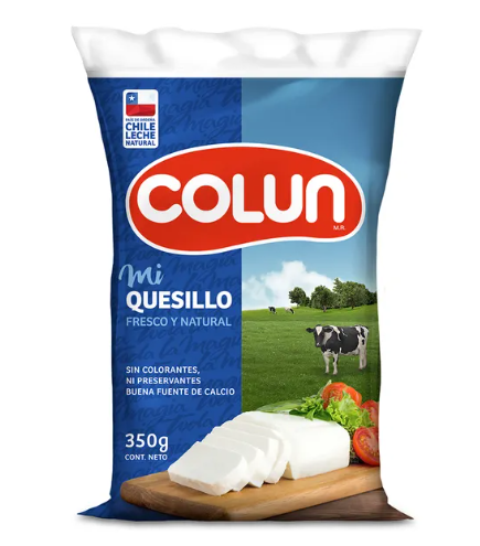 Quesillo colun 350 gramos (bolsa)
