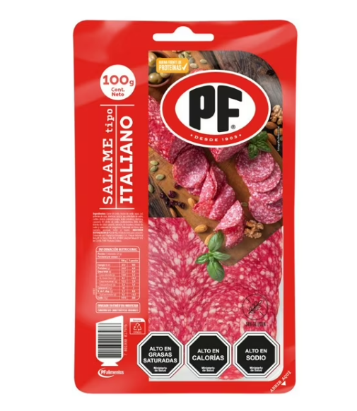 Salame Italiano PF 100gr
