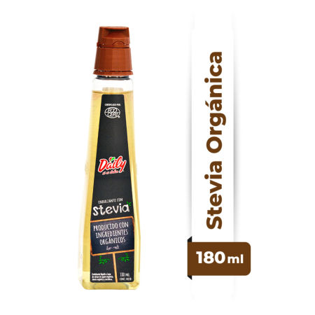 Endulzante Daily stevia orgánico 180 ml