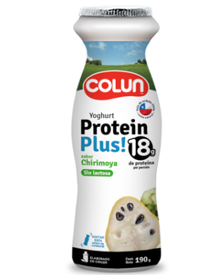 Yogurt Colun protein shot 18 gr de proteina sabor chirimoya 190 gr