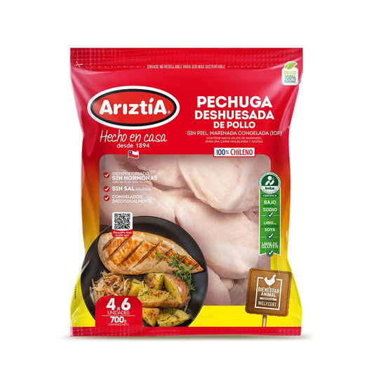 Pechuga Pollo Deshuesada Ariztia Congelada 700 gr