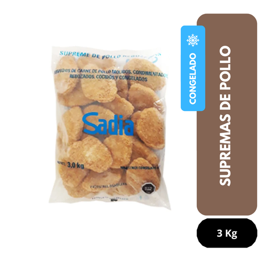 Supremas de pollo Sadia 3 Kg