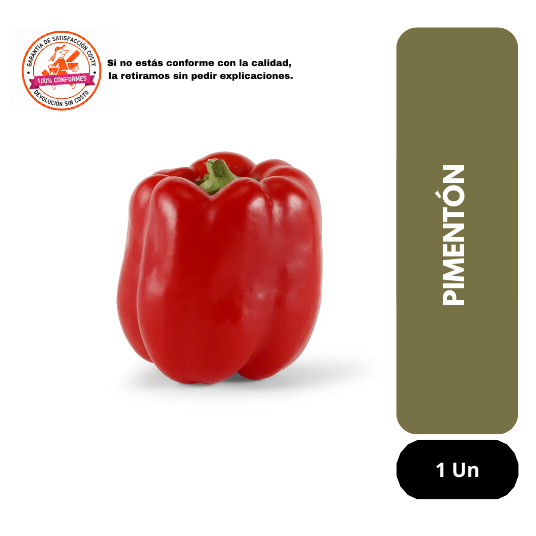 Pimentón Rojo unidad