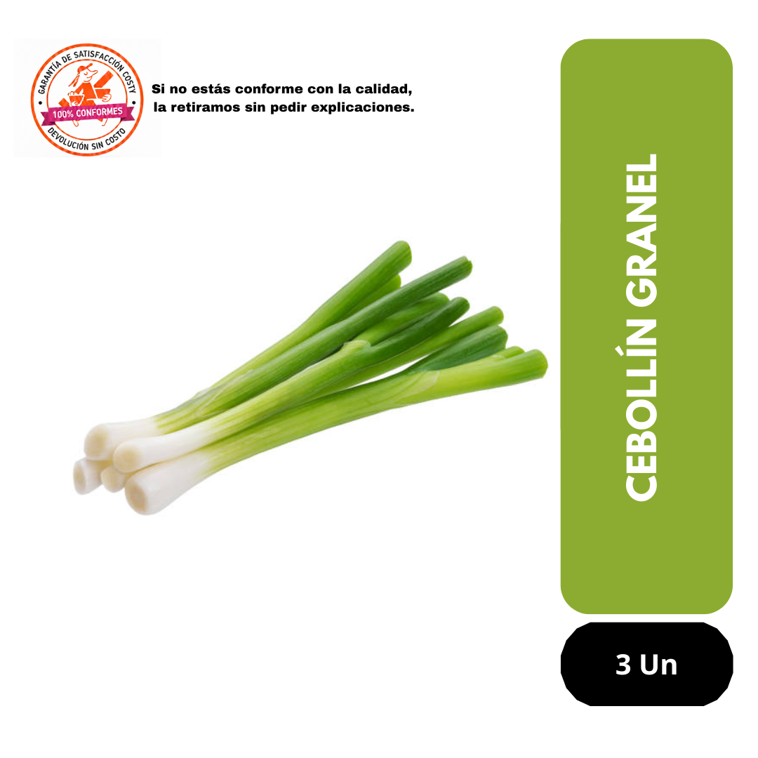 Cebollín 3 unidades