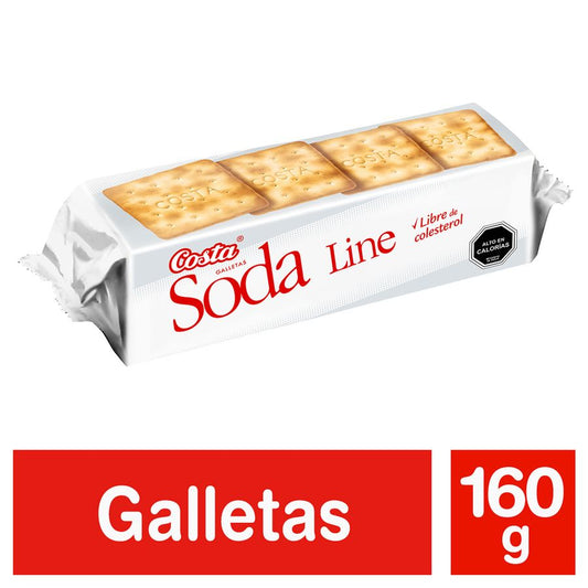 Galletas de soda light 160 gramos costa