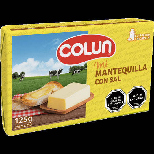 Mantequilla colun 125 gramos c/ sal