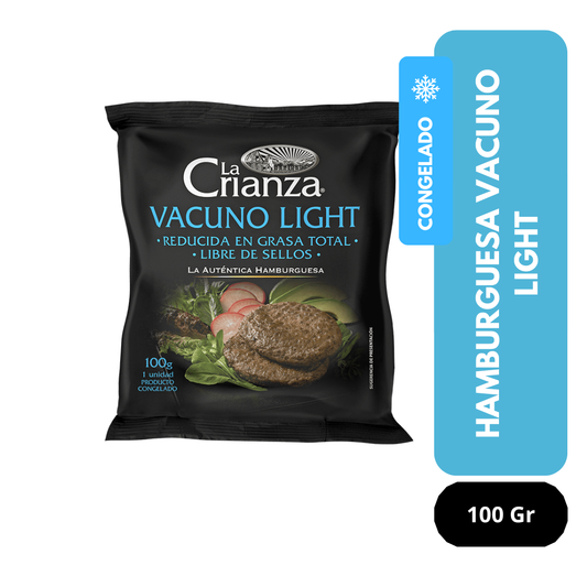 Hamburguesa La crianza light 100 gramos