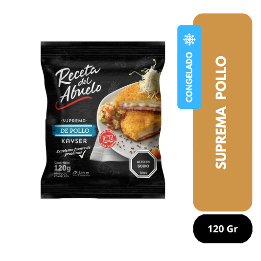 Suprema de pollo Kayser Receta del Abuelo 120 gr