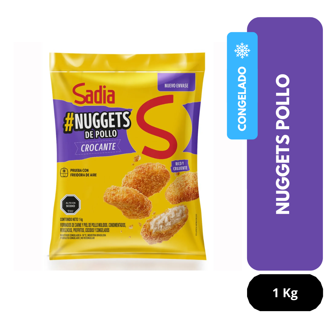 Nuggets crocantes 1 kg Sadia